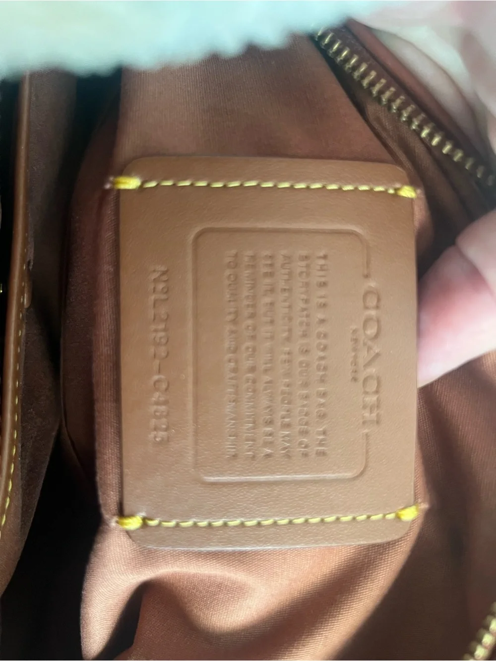 NWOT COACH Lori Shoulder Bag in Signature Canvas Brass Tan Rust